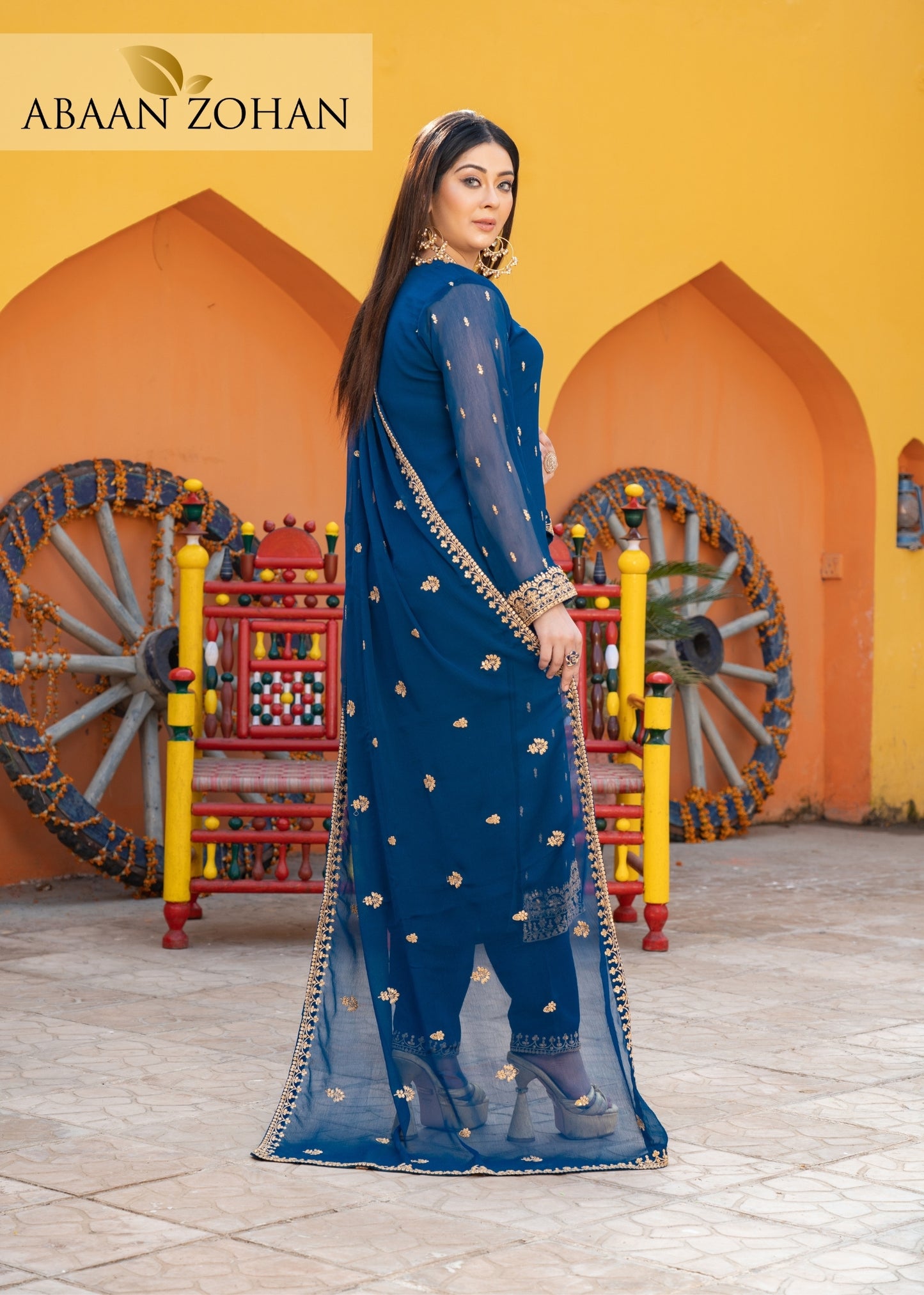 Ada Peacock 3 pieces