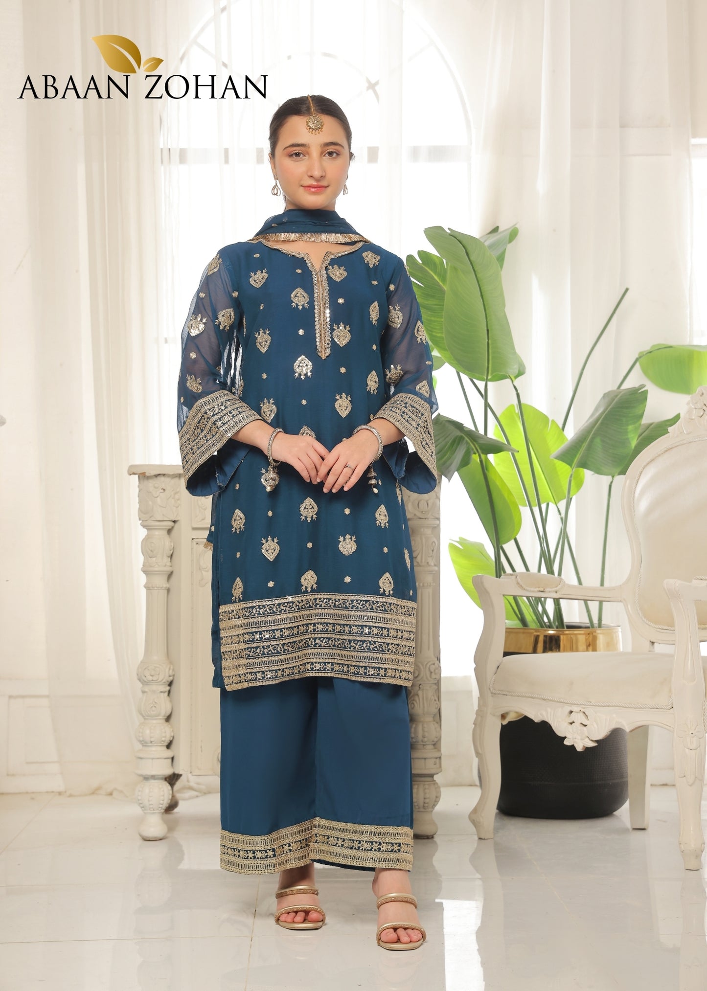 Ujala Kids Peacock 3 pieces