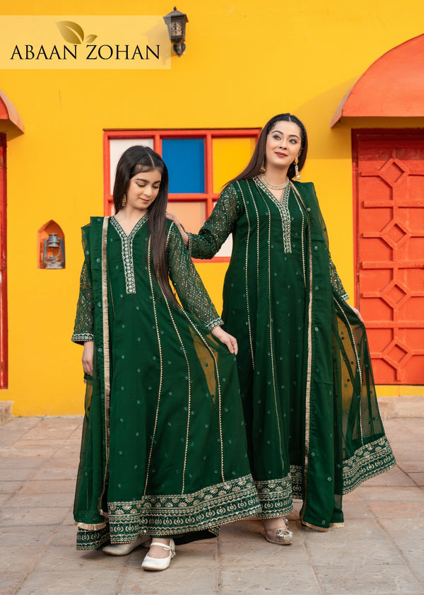 Kashish-Kaai Green 3 pieces