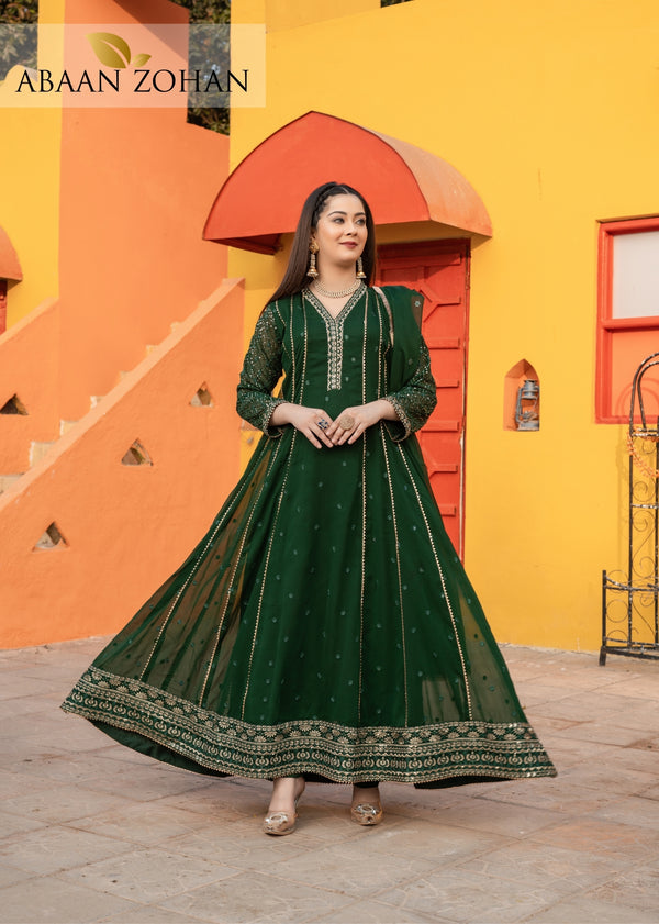 Kashish-Kaai Green 3 pieces