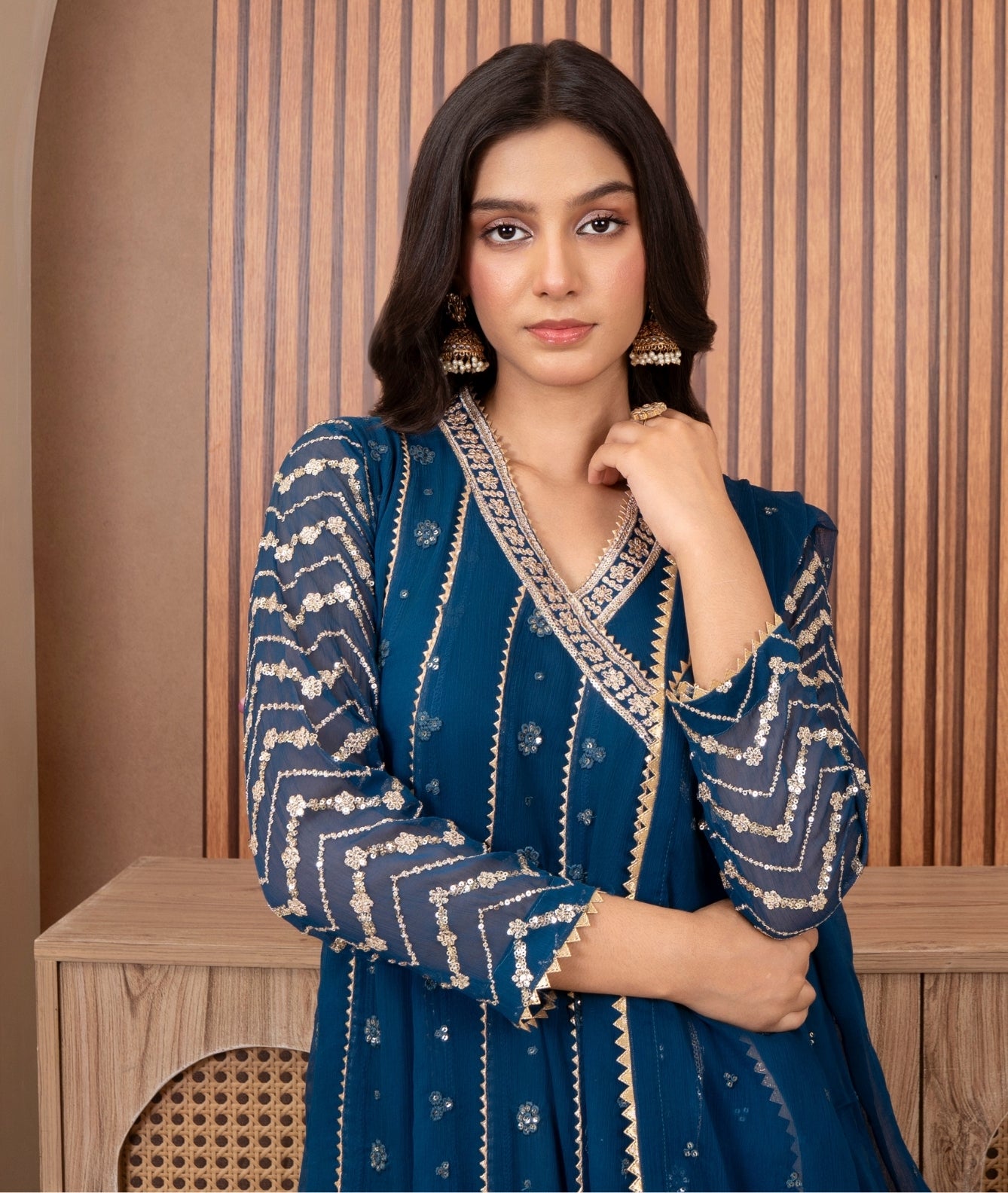 Nayaab Peacock 3 pieces